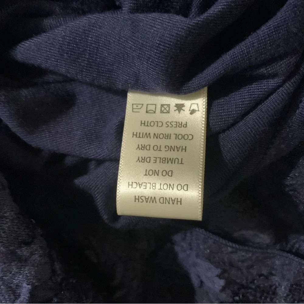NWT max studio blue embellished midi dress - Picture 6 of 11